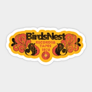 BirdsNest Records & Tapes 1987 Sticker